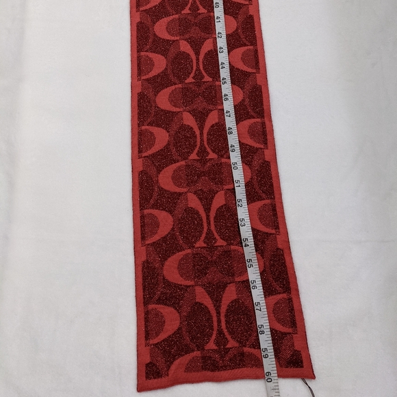 Coach Signature C Tonal Dream Knit Scarf - Picture 6 of 12